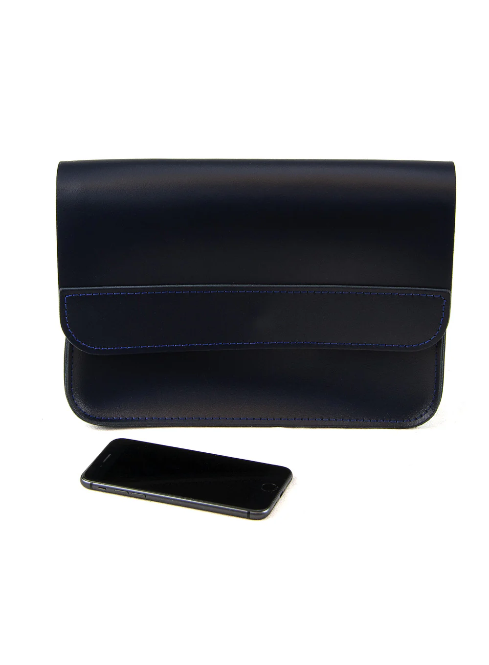 11 Inch Crossbody Saddle Bag Real Leather - Image 11