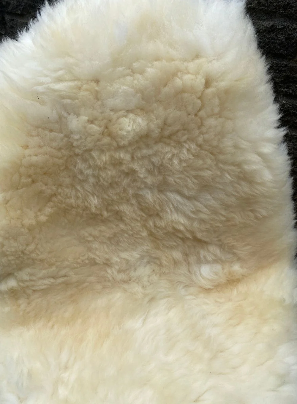 Bethnal Huge Golden Cream British Sheepskin Rug - Image 4