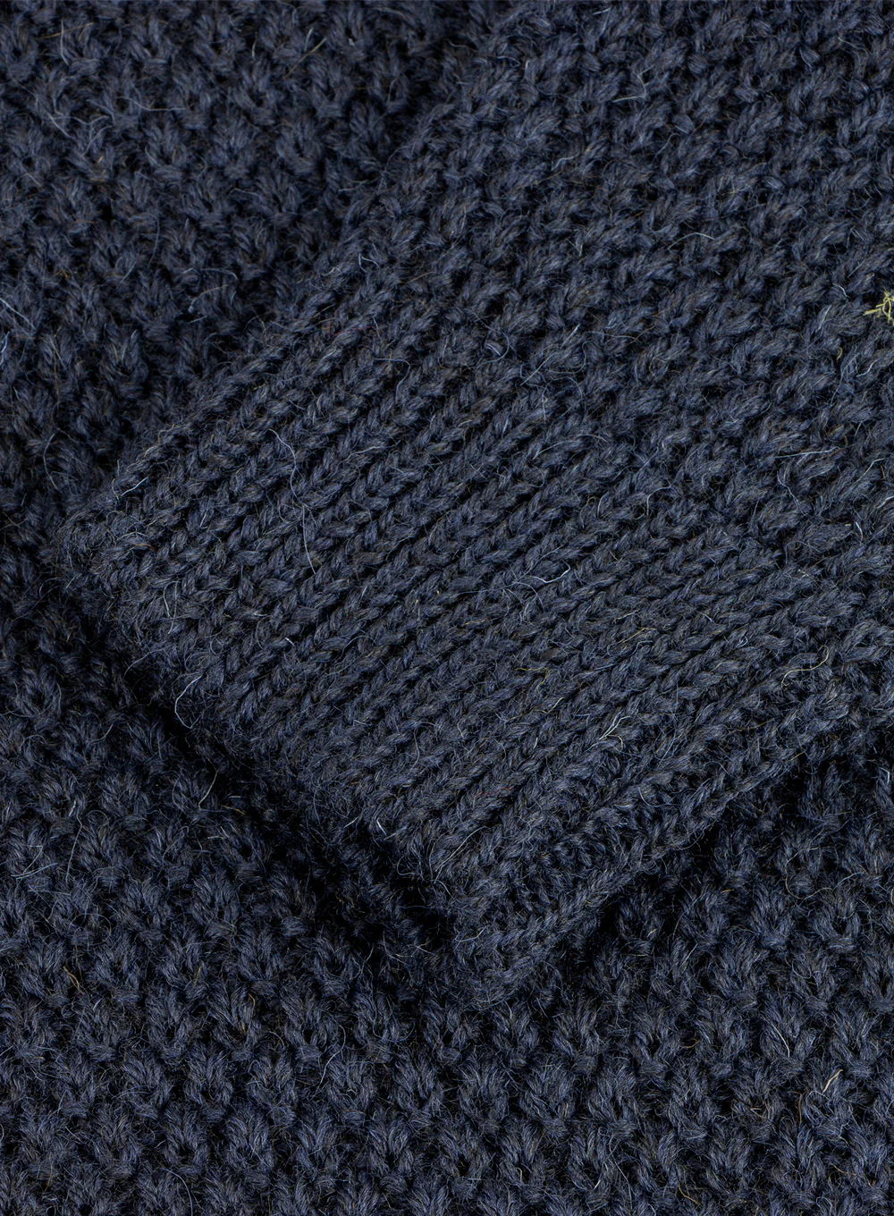 Honeycomb Knit British Wool Jumper - Image 5