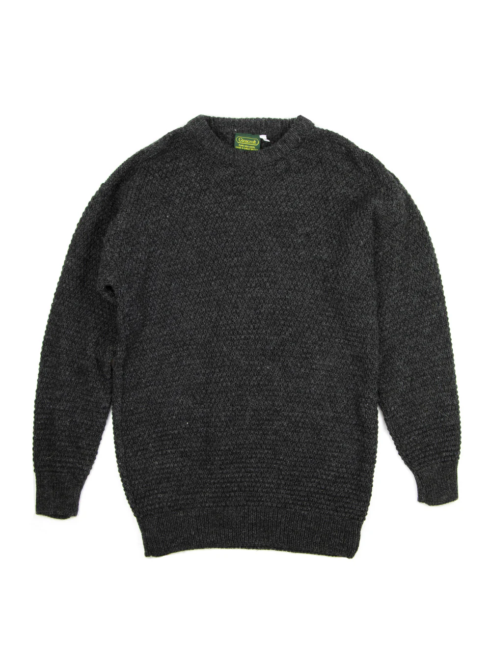 Honeycomb Knit British Wool Jumper - Image 6
