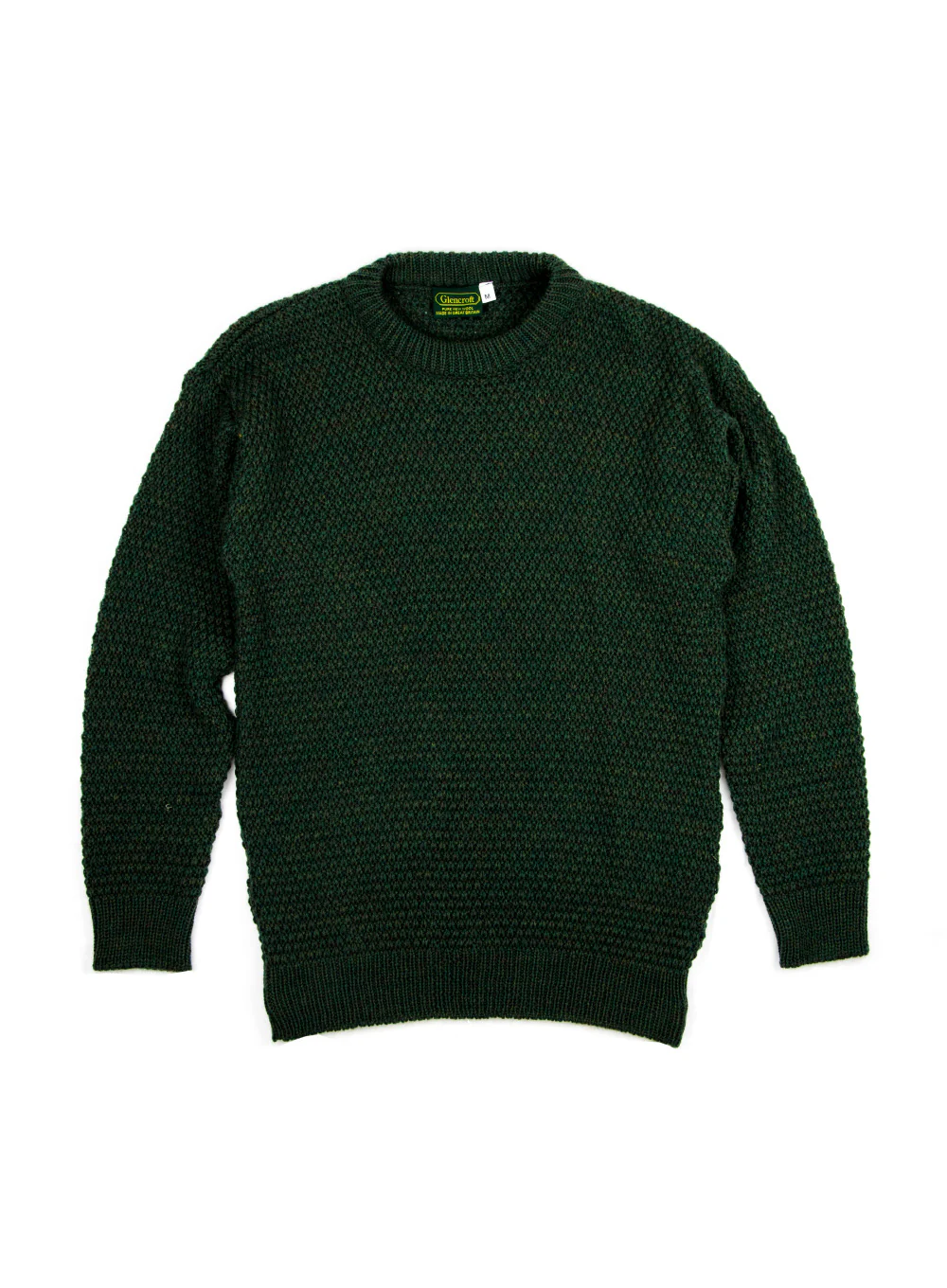 Honeycomb Knit British Wool Jumper - Image 7