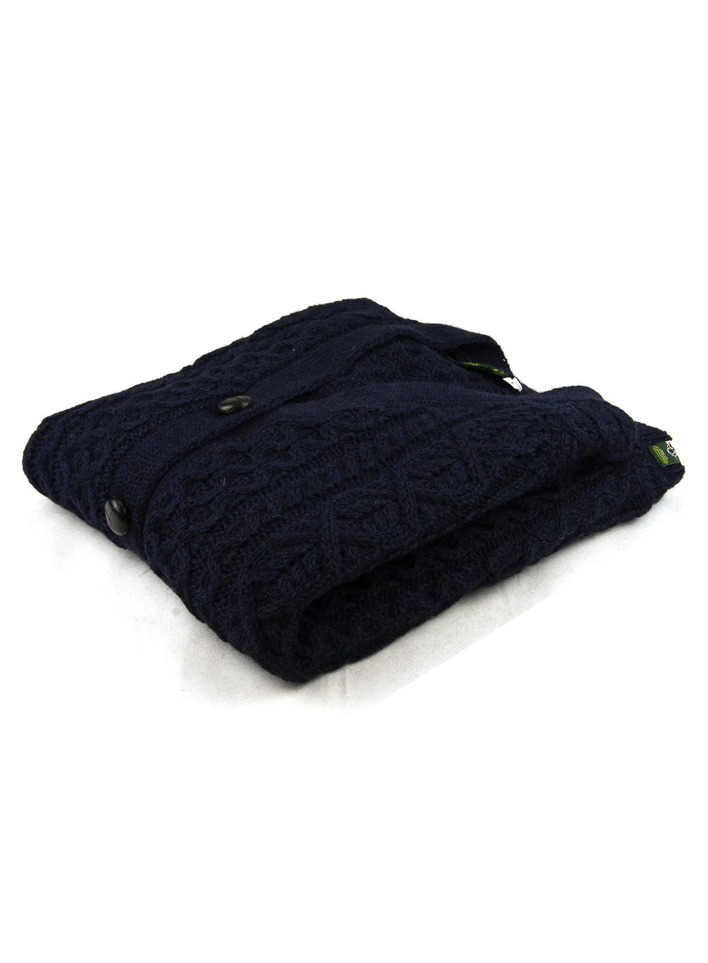 British Wool Long Aran Cardigan - XL ONLY - Image 4