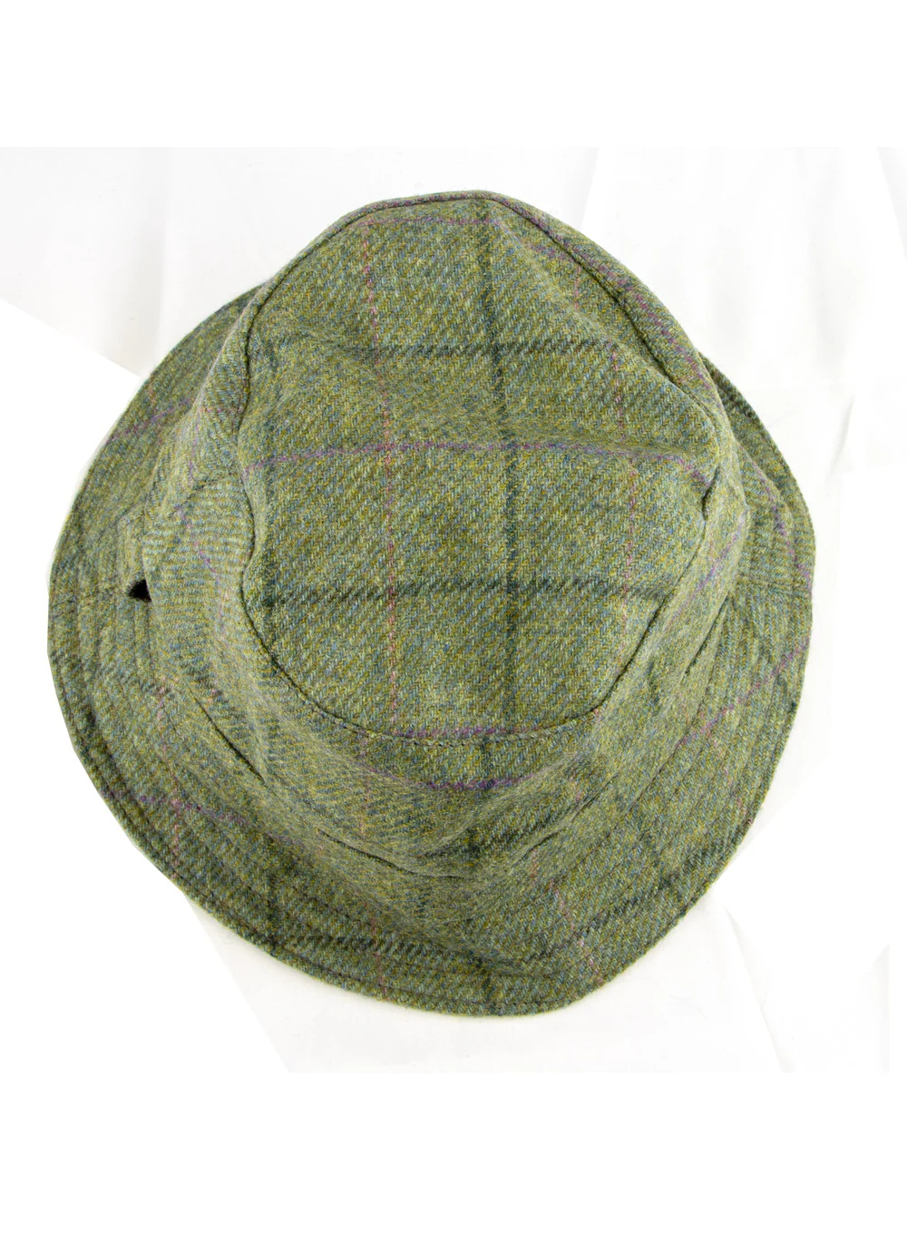 British Wool Tweed Bucket Poacher Hat - Image 3