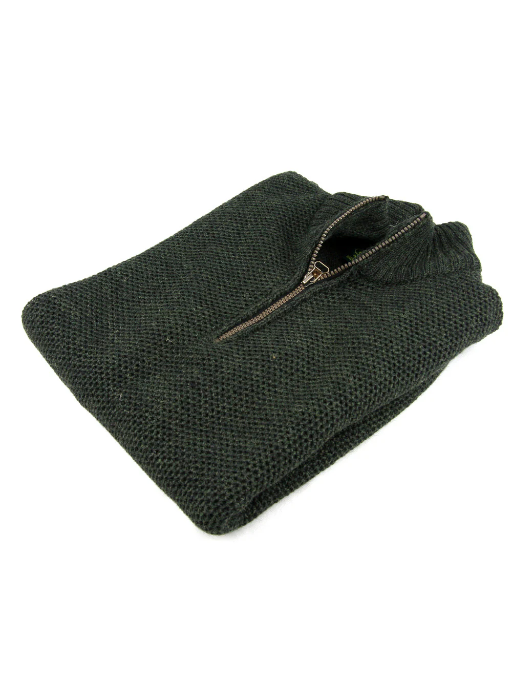 Norber British Wool Zip Neck Jumper - Image 6