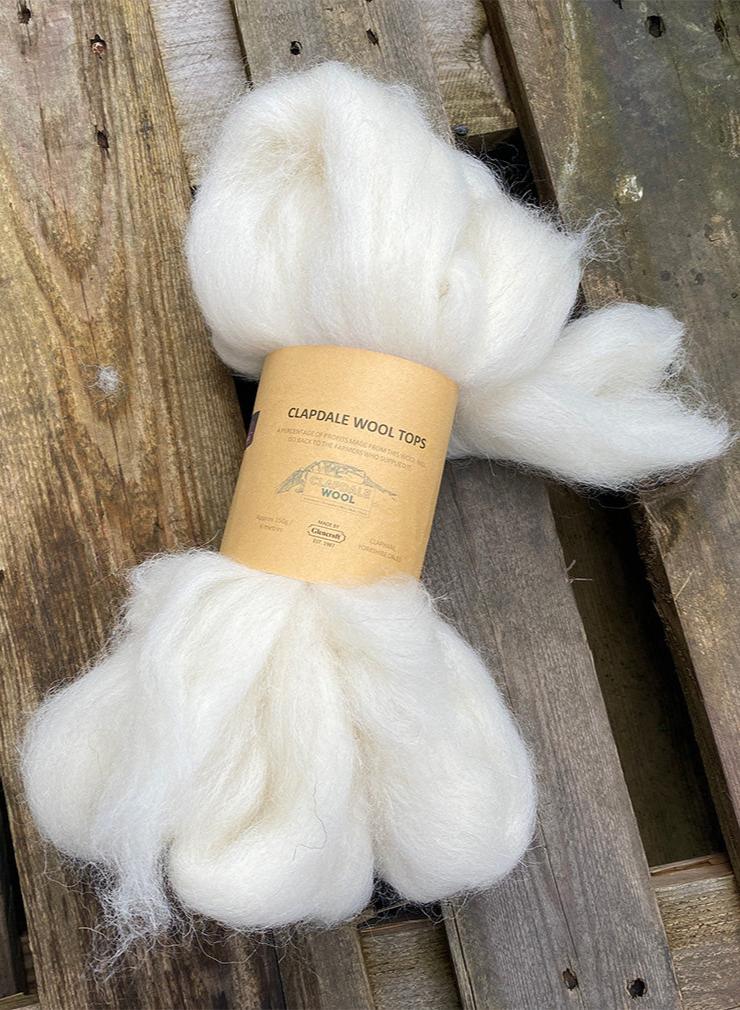 Clapdale Wool Worsted Yorkshire Tops 100g - Image 5