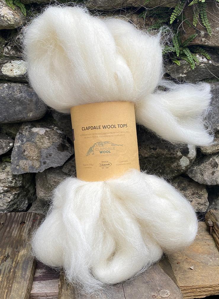 Clapdale Wool Worsted Yorkshire Tops 100g - Image 6