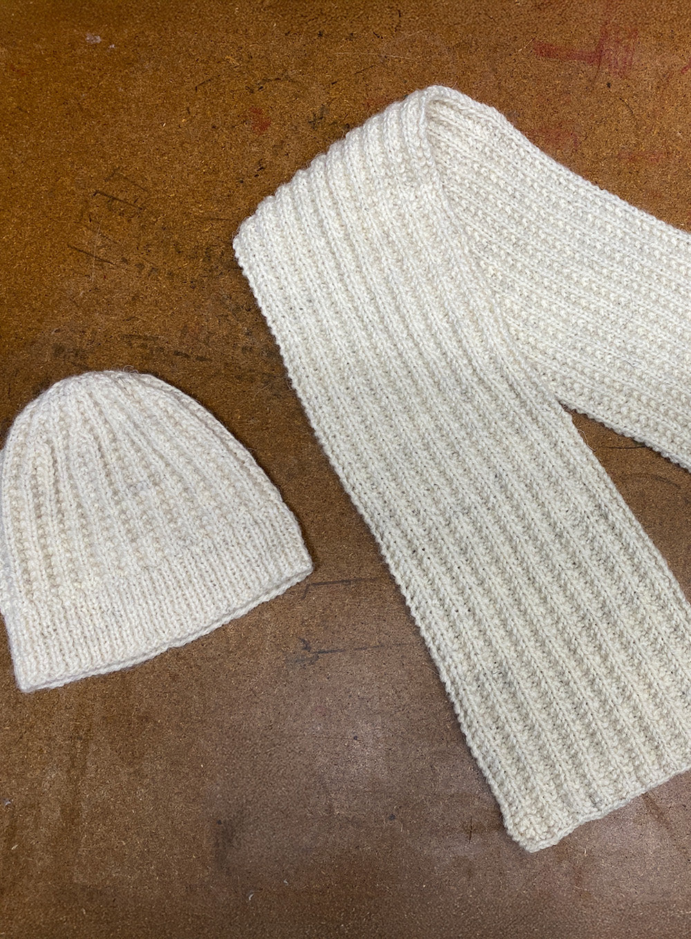 Clapdale Wool Knit Kit - Kids Scarf and Beanie Set - Image 3