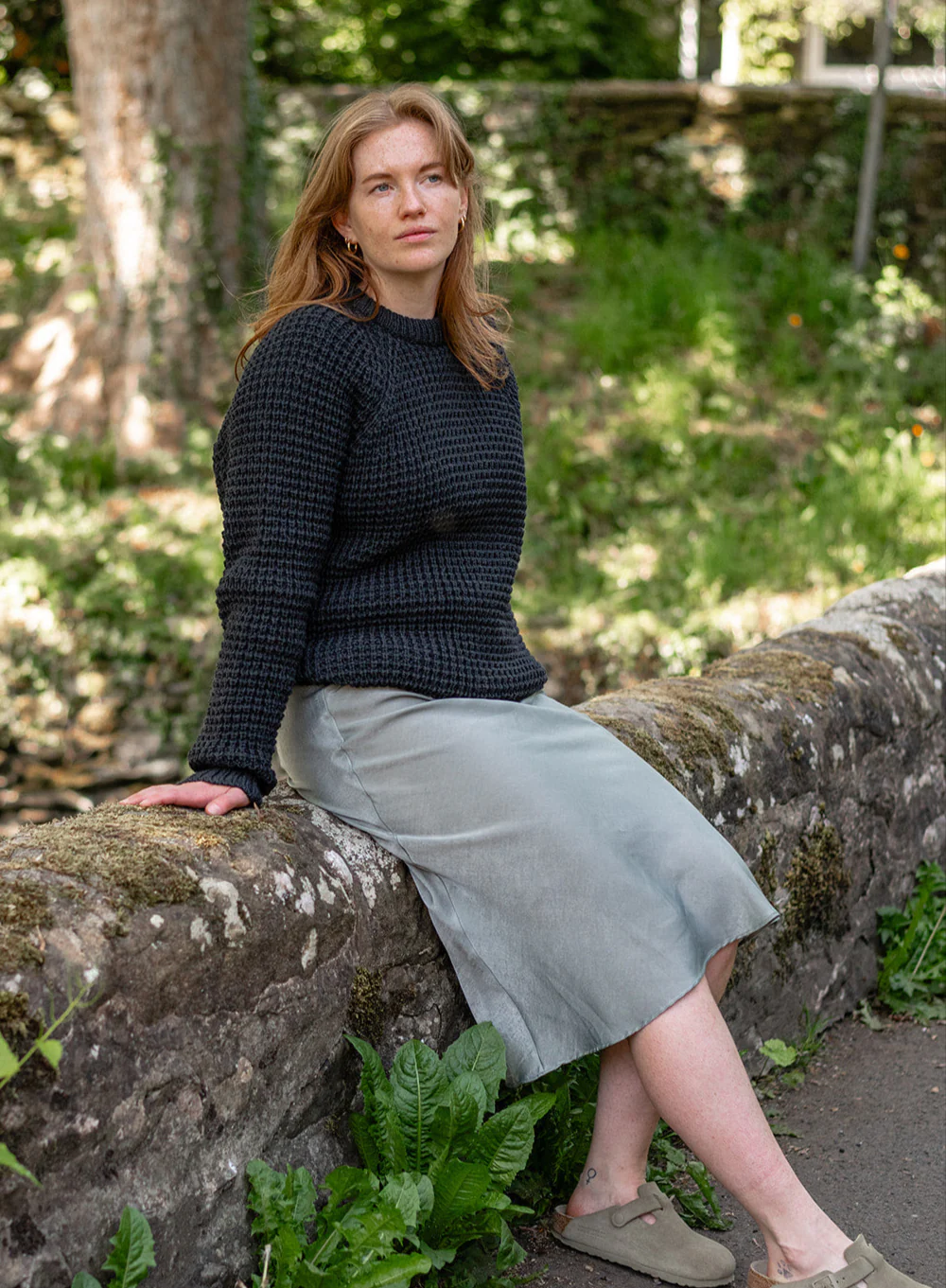 Clapdale Wool Traceable Cattlegrid Knit Jumper - Image 2