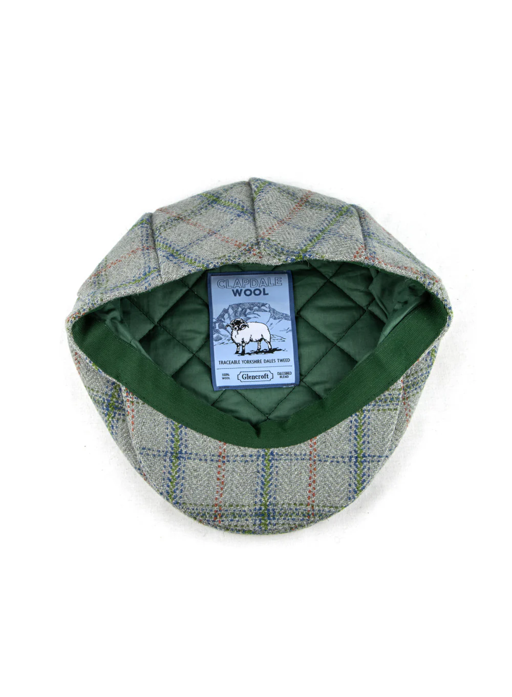 Clapdale Wool Traceable Dalesbred Flat Cap - Image 3