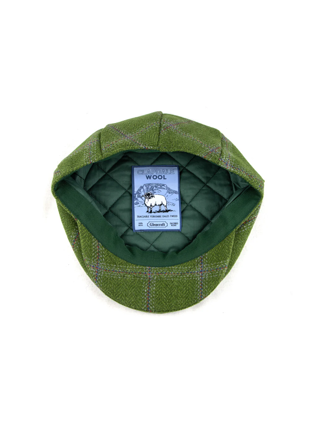 Clapdale Wool Traceable Dalesbred Flat Cap - Image 8
