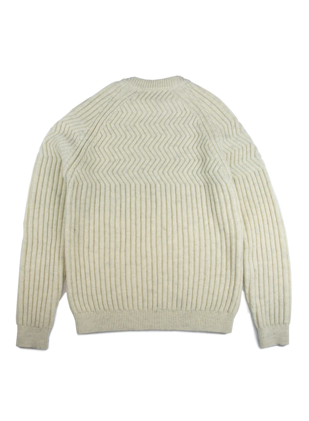 Clapdale Wool Traceable Thwaite Zig Zag Pattern Jumper - Image 4