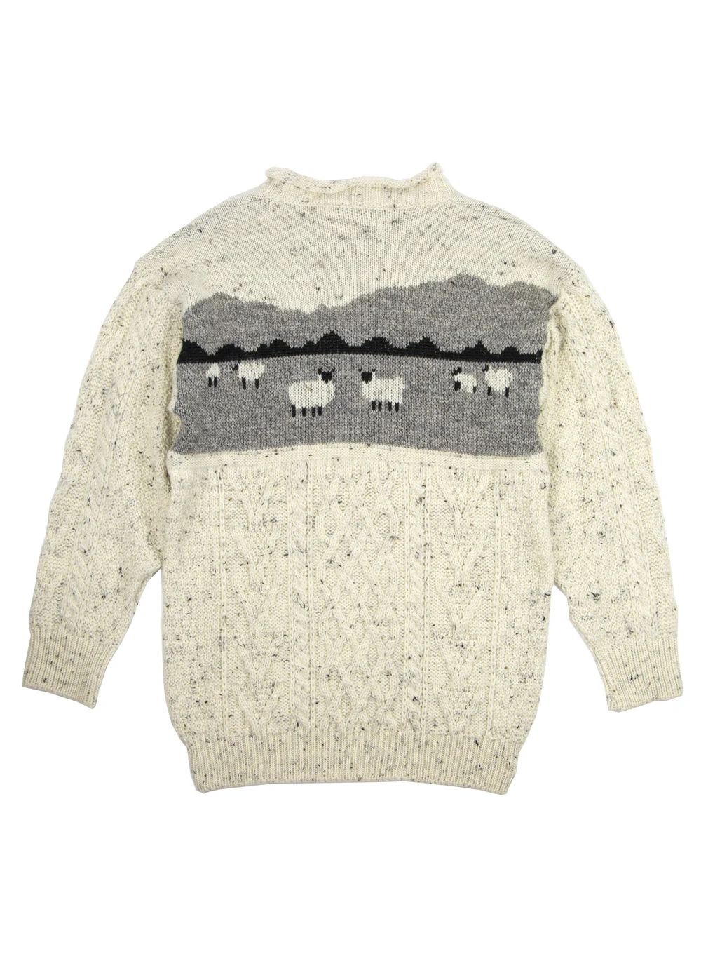 Dales British Wool Aran Sheep Jumper - Image 5