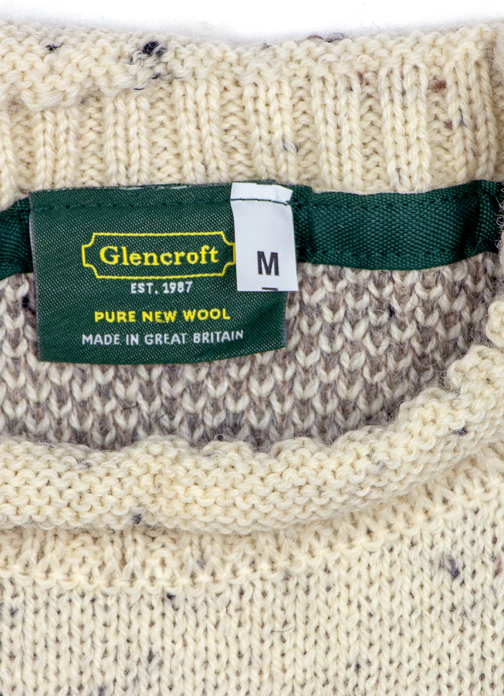 Dales British Wool Aran Sheep Jumper - Image 6