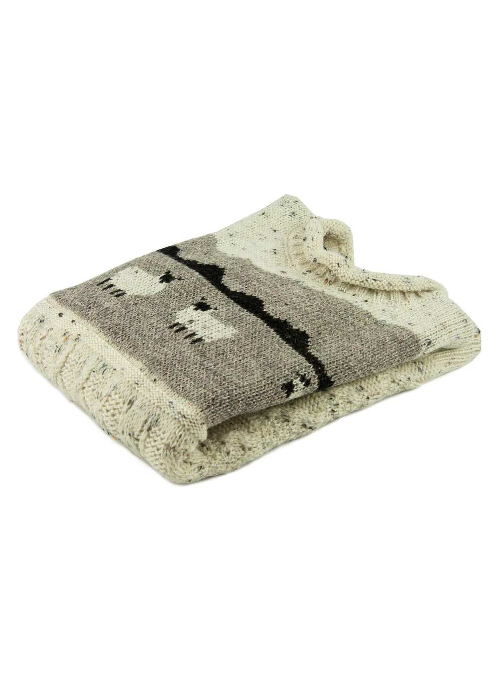 Dales British Wool Aran Sheep Jumper - Image 7