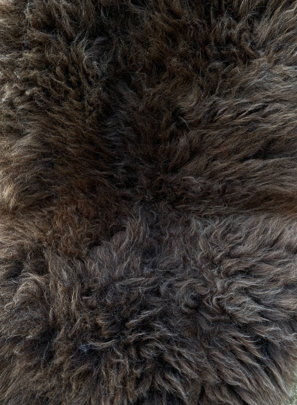 Collier Thick Brown British Sheepskin Rug - Image 4