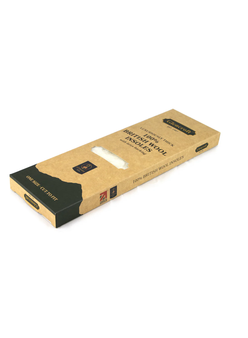 Glencroft Thick 100% British Wool Insoles - One Size - Image 6