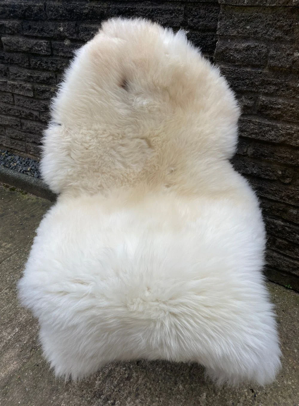 Swift Cream Speckled British Sheepskin Rug
