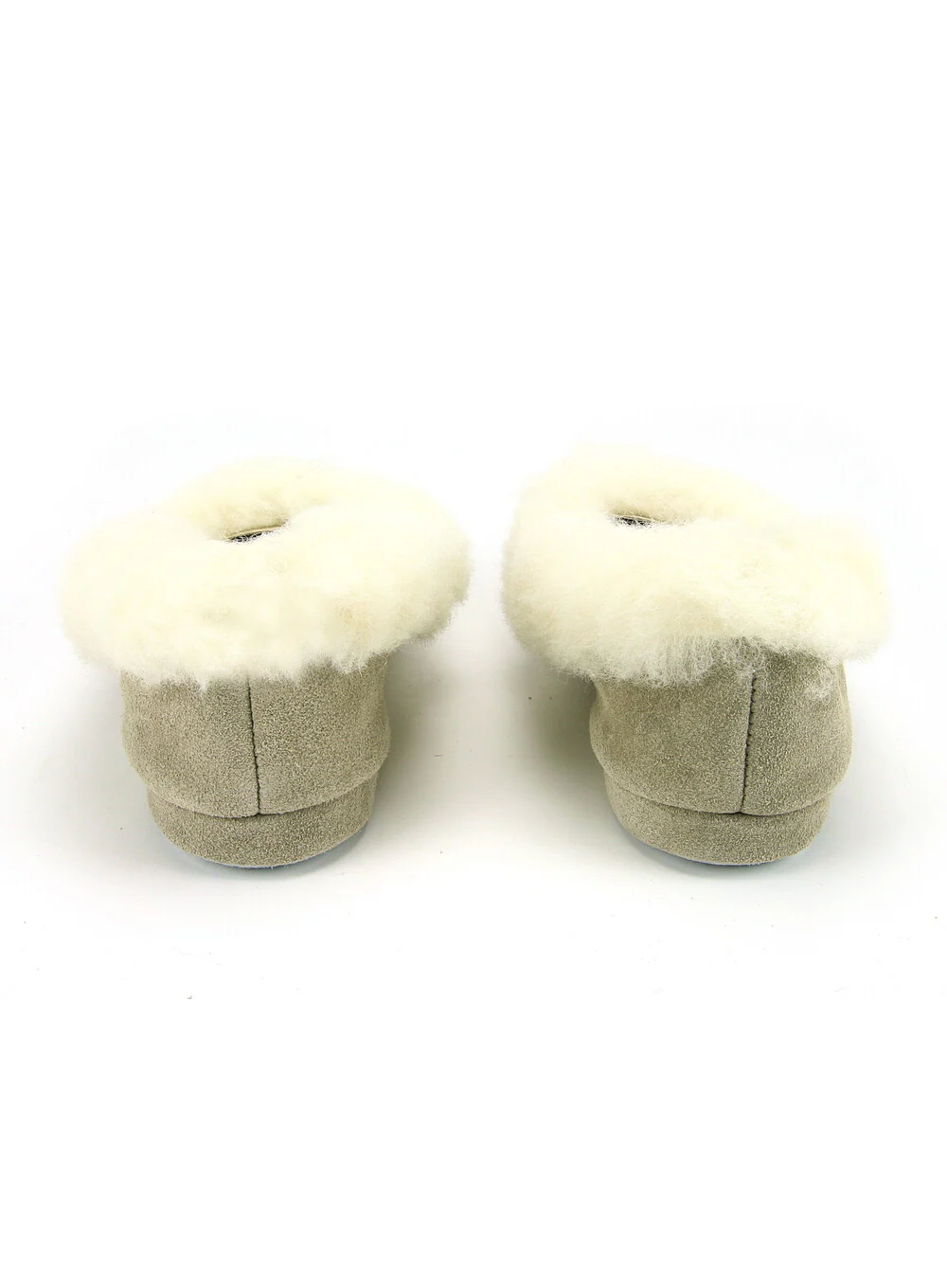 Ladies Collared Full Heeled Slippers - Image 5