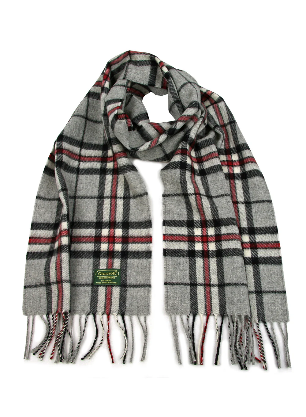 Lambswool Tartan Scarf - Image 5