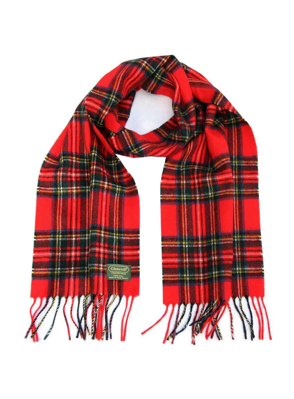Lambswool Tartan Scarf - Image 7