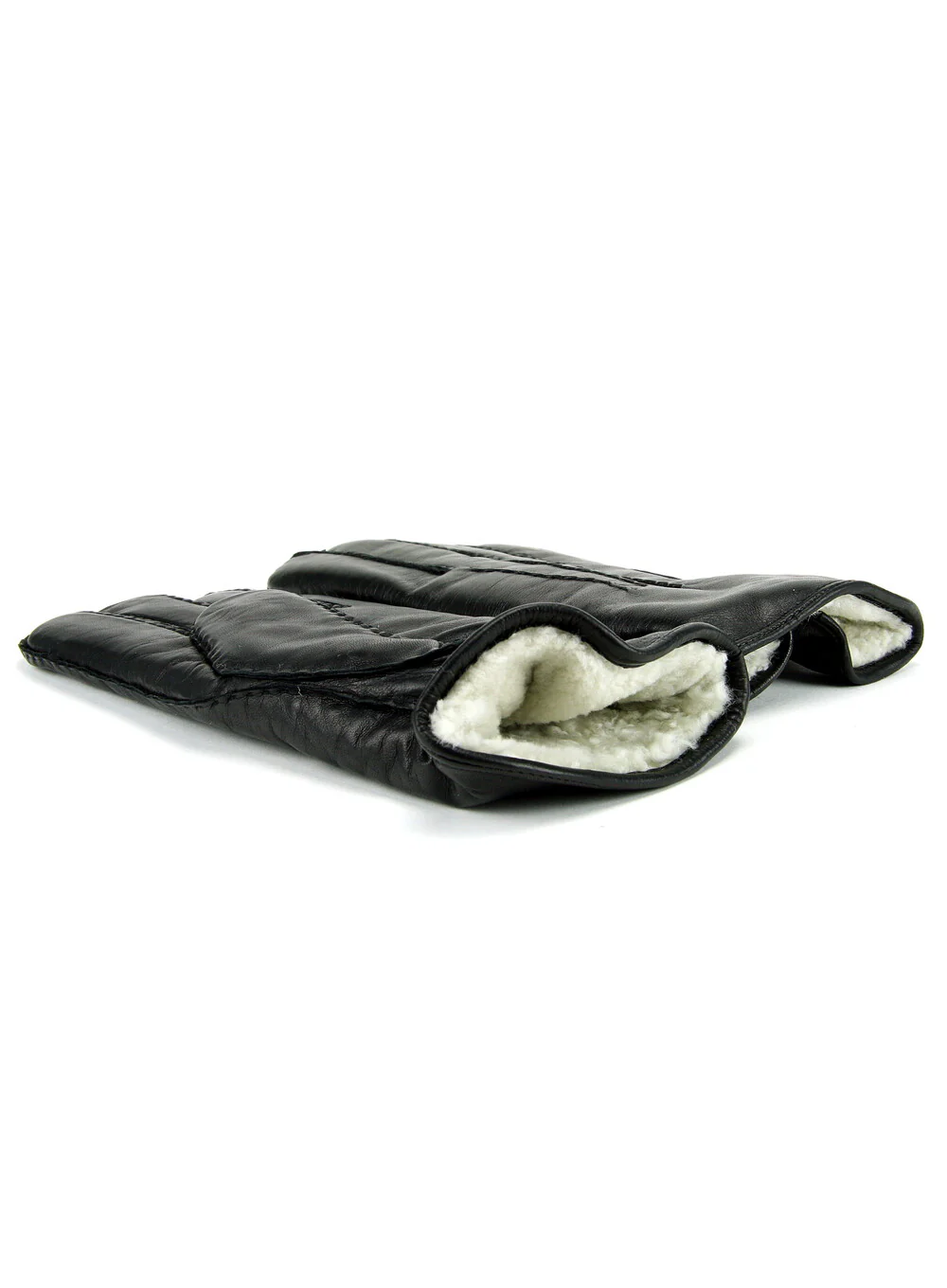 Luxury Men's Hand Sewn Lambskin Lined Leather Gloves - Image 6
