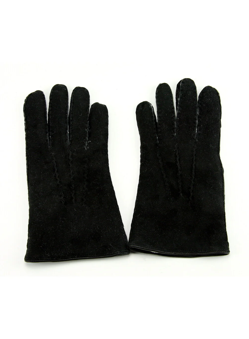 Men's Leather Palm Lambskin Back Gloves - Image 5