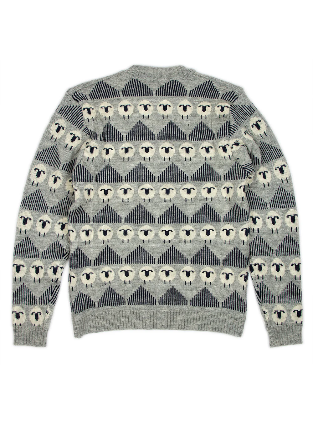 Phoebe Repeating Sheep British Wool Jumper - Image 6