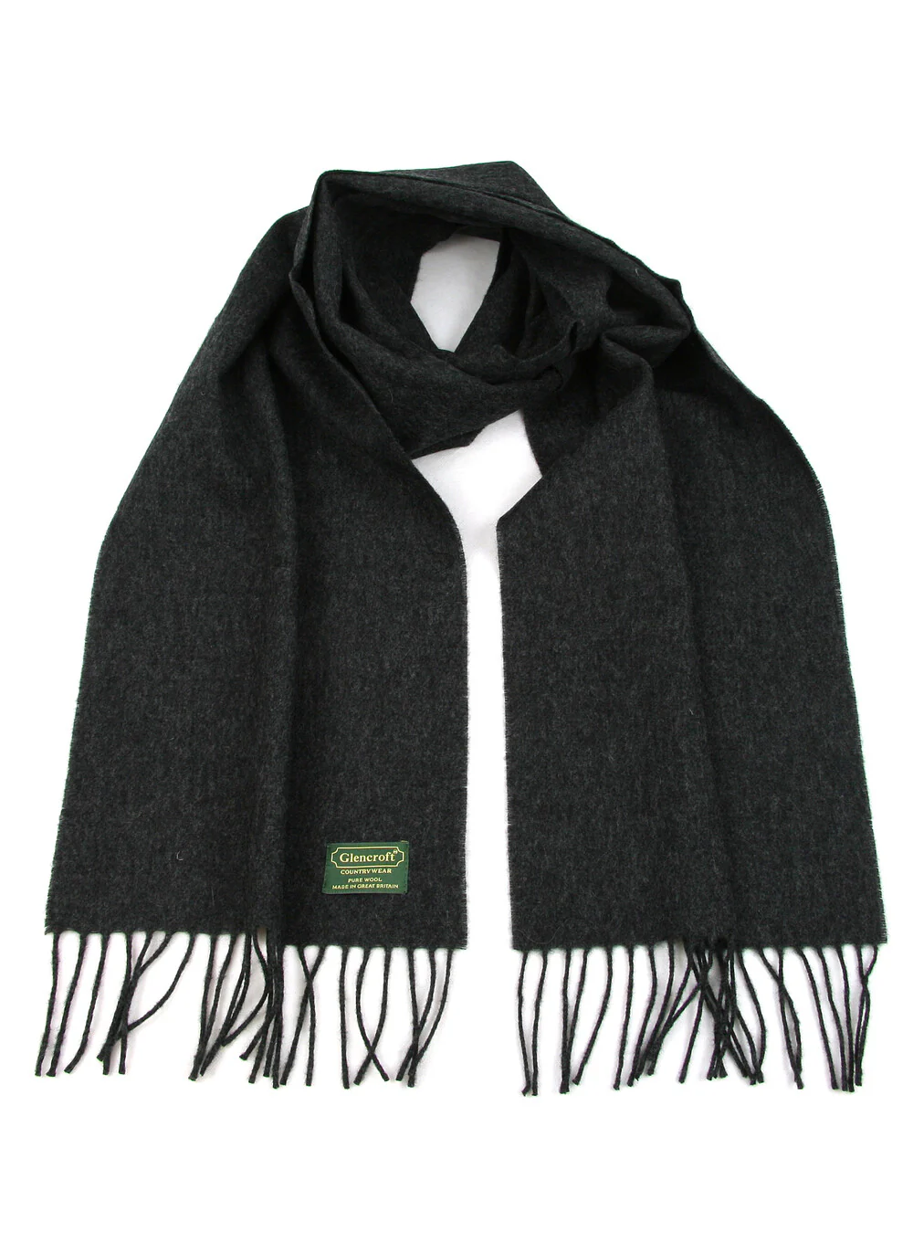Plain Lambswool Scarves - Image 2