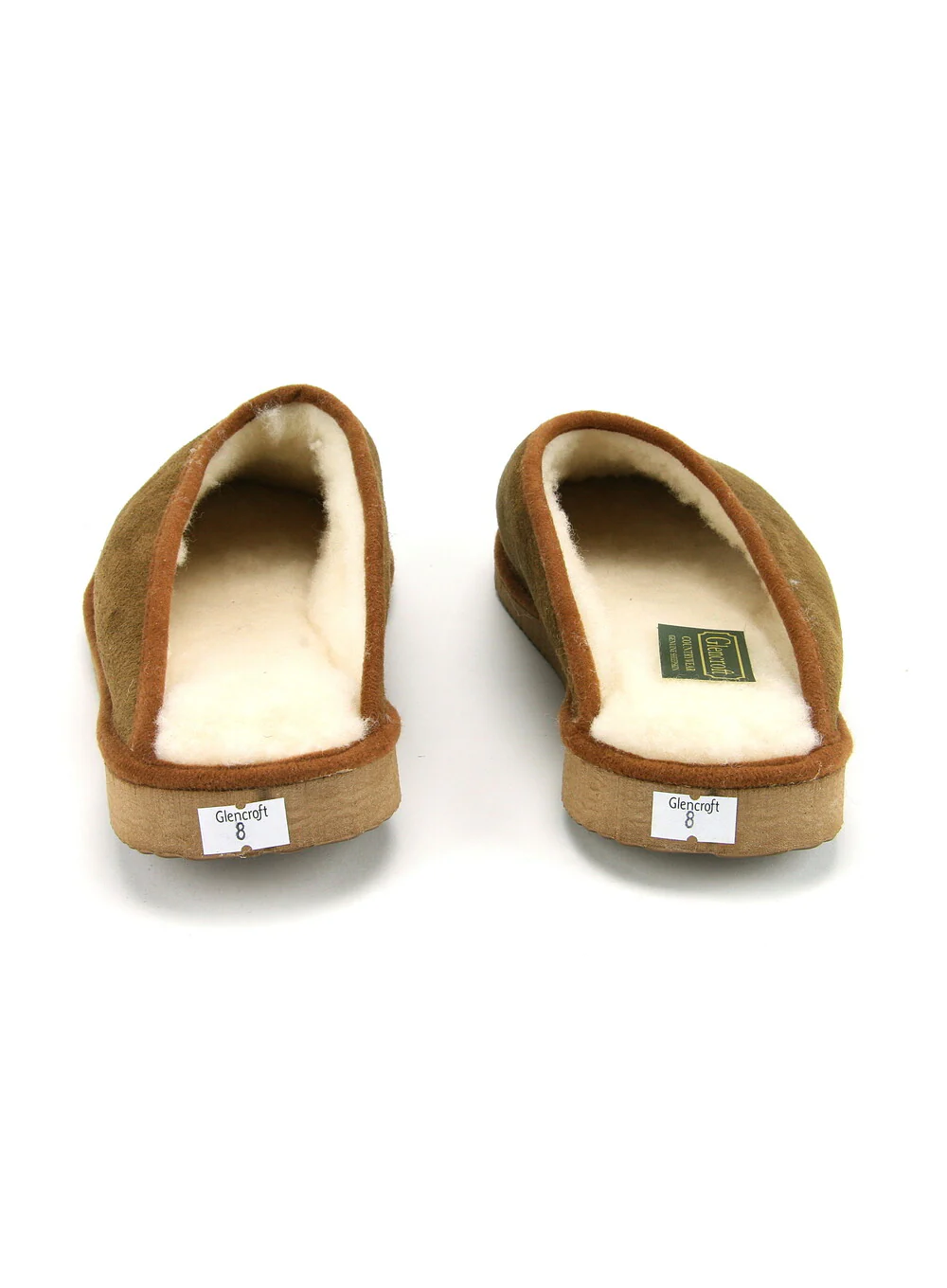 Real Sheepskin Mule Slipper with Sole - Image 3
