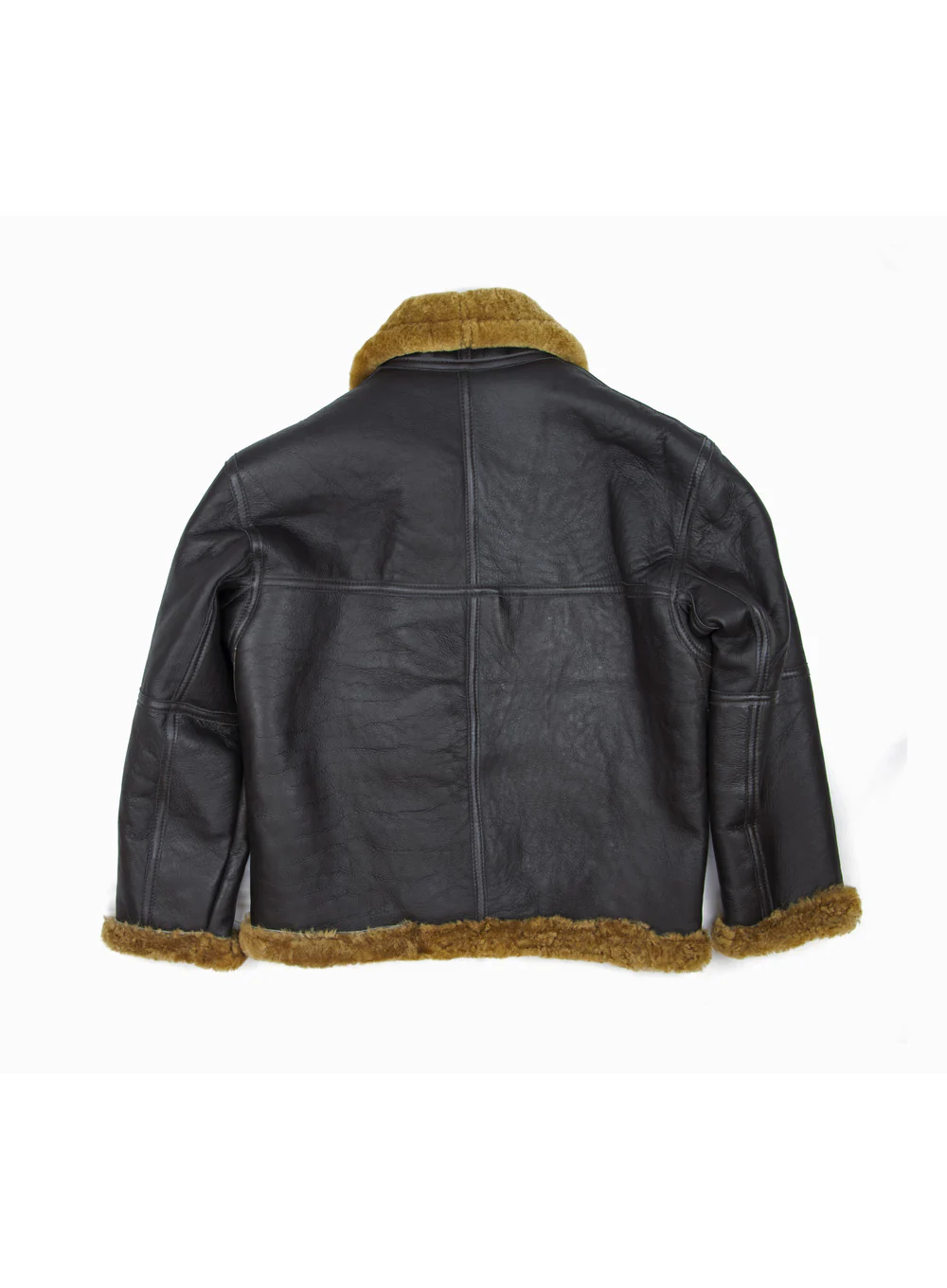 Sheepskin Aviator Flying Jacket - Image 7