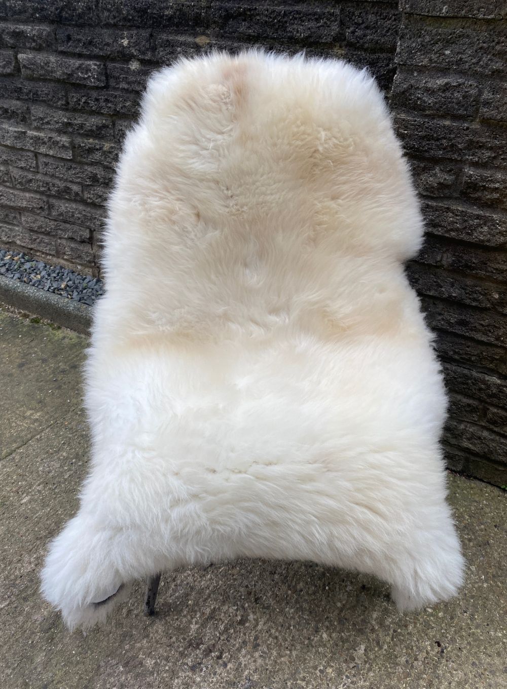 Taylor Cream Speckled British Sheepskin Rug
