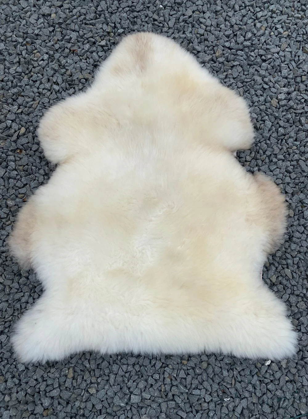 Taylor Cream Speckled British Sheepskin Rug - Image 3